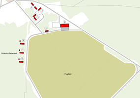 Lageplan 1944
